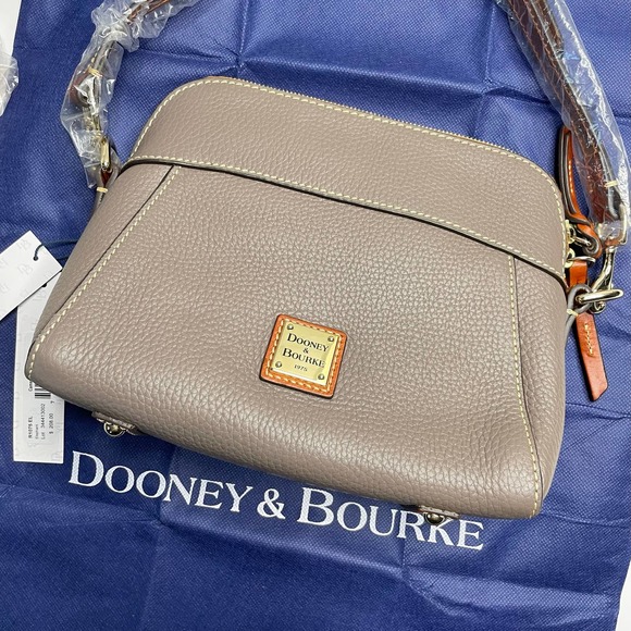 Dooney & Bourke Brown Crossbody Bag - Picture 3 of 10